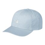 madison logo cap frosted blue