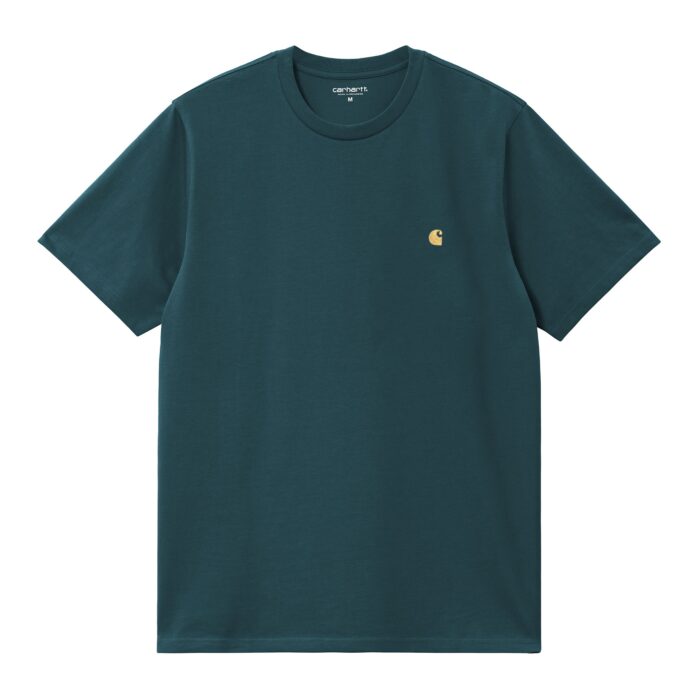 s s chase t shirt duck blue gold 991 1